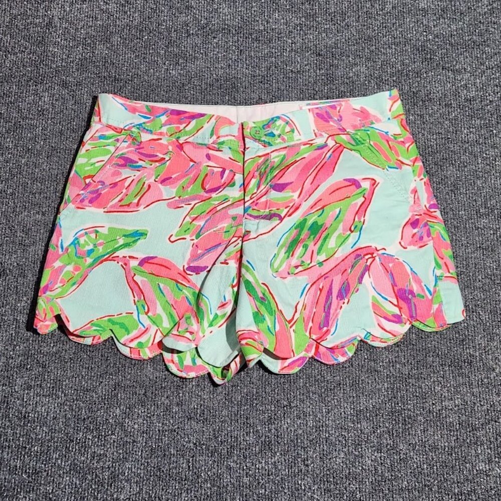 Lilly Pulitzer The Buttercup Short Women's Shorts in size 0 - Picture 1 of 5